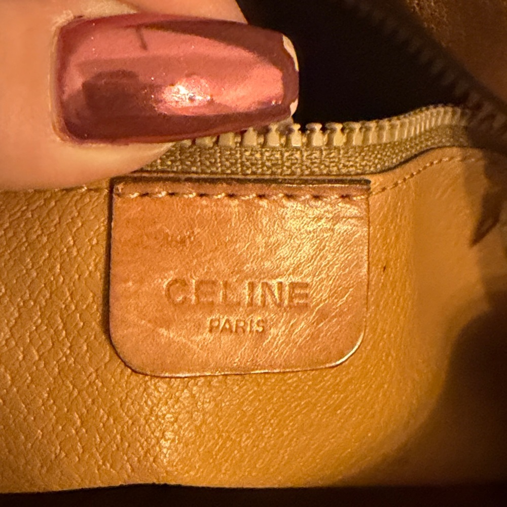 Celine vintage Boston bag Brown Leather Bag - Picture 7 of 9